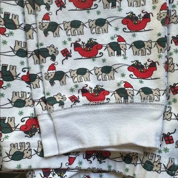Roller Rabbit Holiday Pajamas set size 14 long sleeve/pant - Picture 3 of 3